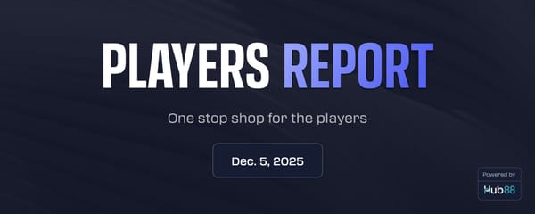 Players Report | Dec. 5, 2025